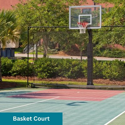 fasilitas basketball court