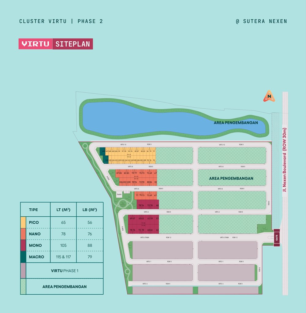 virtue tahap 2 siteplan